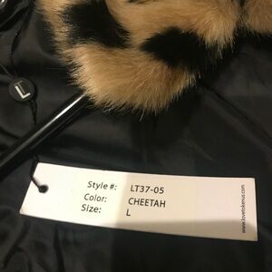 Cheetah print jacket